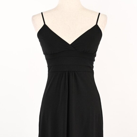 Vintage 90s Black GUESS JEANS Sleeveless Mini Dress - S - Picture 2 of 7